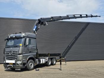 Arocs 2658 6x4 / HMF 40 t/m - 21.3 mtr / WINCH